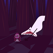 La caperuza tiene pelos!. Animation, and 2D Animation project by Os Mutante - 02.19.2021