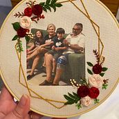 My project in Photo Embroidery on Fabric course. Projekt z dziedziny 3D użytkownika Carina Lopes Soares - 11.03.2021