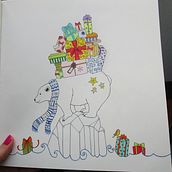 Coloring books. Un proyecto de Dibujo a lápiz de izabellapanko - 19.02.2021