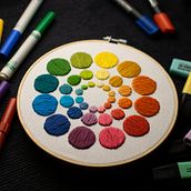 Circulo Cromatico . Broderie de Nene - 02.19.2021