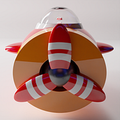 Aviãozinho de Brinquedo. 3D, Design de brinquedos, e Modelagem 3D projeto de Anderson Almeida - 20.02.2021