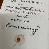 My project in Introduction to Illustrated Bullet Journaling course. Writing project by WAN NOR ASMAH ARSHAD - 02.20.2021