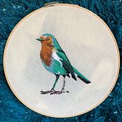 proyecto Pintar con hilo: técnicas de ilustración textil . % Gabriela Blanco tarafından hazırlanan Sanat ve El Sanatları, Ve Nakış projesi - 02.20.2021