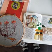Long-term project. Embroider project by Sarah Quance - 02.20.2021