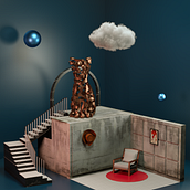 Mi Proyecto del curso: El gato. 3D project by Jony Chorén - 02.20.2021