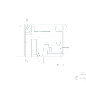 EL CABANON Proyecto Introducción al dibujo arquitectónico en AutoCAD. Un proyecto de Arquitectura de del_mar_1802 - 22.02.2021