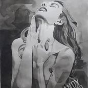 Ink Wash. Watercolor Painting project by Anderson Amorim - 02.21.2021