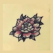Tatuaje de rosa en piel sintética. Tattoo Design project by Yonathan Chepilla Orquera - 02.21.2021