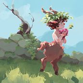 My project in Lighting Principles for Digital Painting course. Un progetto di Character design e Illustrazione digitale di Fabio Pia Mancini - 21.02.2021