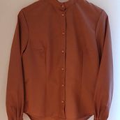 My project in Dressmaking: retro pink shirt. Projekt z dziedziny  Sz i cie użytkownika Ana Dragic - 22.02.2021