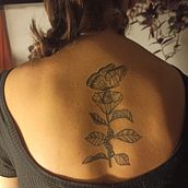 Mi Proyecto del curso: Tatuaje botánico con puntillismo. Un proyecto de Dibujo digital de Maria Eugenia Sellanes - 22.02.2021