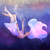 Os sentimentos me afogam. Un proyecto de Dibujo, Dibujo artístico, Dibujo digital, Ilustración tradicional e Ilustración digital de Ana Novaiz - 04.02.2021