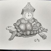 My project in Surrealistic Fineliner Illustration course. Een project van Traditionele illustratie y  Illustratie met inkt van opdebeeck_anja - 22.02.2021