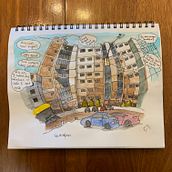 Spending two weeks with my 100 yr. old mother.. Artistic Drawing project by Erika Wiebe - 02.22.2021
