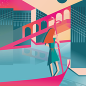 My project in Dynamic Vector Illustration: Keys to Color and Composition course. Digital Illustration, and Editorial Illustration project by adrianmartinart - 02.22.2021