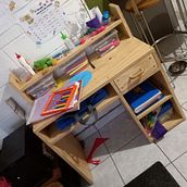 Mi Proyecto del curso: escritorio para niños . % Agustín Palacios tarafından hazırlanan Ahşap işçiliği projesi - 02.23.2021
