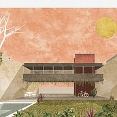 Mi Proyecto del curso: Ilustración digital de proyectos arquitectónicos. Architecture, L, scape Architecture, Digital Illustration, Digital Architecture, and Architectural Illustration project by Rodrigo Alva Ruidias - 02.23.2021