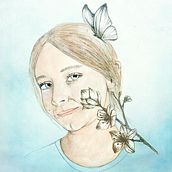 My project in Illustrated Portrait in Watercolor course Ein Projekt aus dem Bereich Digitales Design, Digitale Illustration und Aquarellmalerei von Heidi Booysen - 23.02.2021