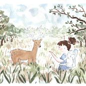 My project in Watercolor Illustration with Japanese Influence course. Watercolor Painting project by Francesca Fregni - 02.23.2021