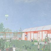 Paysage éducatif, une promenade le long de la Panke. Un proyecto de Ilustración arquitectónica y Visualización arquitectónica de Laura Bornet - 02.02.2020