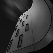 UTS Sara Viky building in Sydney. The Sara Viky building in the University of Technology in Sydney is a great subject for architectural photo given its unusual lines. Enjoyed this project very much. . Architectural Photograph project by Ronan Kohn - 02.23.2021