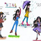 Mi Proyecto del curso: Creación de personajes manga. Un proyecto de Creatividad y Manga de Karla Marroquin - 23.02.2021