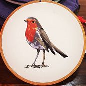 My project in Painting with Thread: Textile Illustration Techniques course. Un proyecto de Bordado de Sarah Ahiers - 23.02.2021