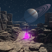 Mi Proyecto del curso: Ilustración fantástica 3D con Blender. 3D Design project by José Sánchez - 02.23.2021