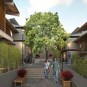 Complejo de Viviendas . Un progetto di Architettura di Laura Noboa - 23.02.2021