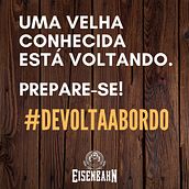 Meu projeto do curso: Campanha Eisenbahn de volta a bordo. Advertising, Marketing, Cop, writing, and Creativit project by Bruno Pavan - 02.22.2021