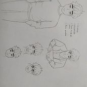 Mi Proyecto del curso: Creación de personajes manga. Un progetto di Fumetto e Illustrazione tradizionale di Nicole Rojas - 23.02.2021