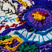 Mi Proyecto del curso: Técnicas avanzadas de bordado: puntadas y composiciones con volumen. Embroider project by Monica Martinez - 02.24.2021