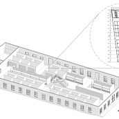 Propuesta de remodelación del mercado "Félix Pedro Carrillo". Un progetto di Architettura, Progettazione 3D e Modellazione 3D di Mercedes Alejandra Montealegre Mendoza - 23.02.2021
