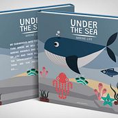 LIBRO INFANTIL "UNDER THE SEA" by lafifi. Un projet de Design graphique de lafifi _ design - 24.02.2021