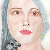 Mi Proyecto del curso: Retrato ilustrado en acuarela. Un progetto di Illustrazione tradizionale di mjmaneiros - 23.03.2021