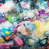 My project in Modern Watercolor Techniques course. Pintura em aquarela projeto de Violetta Valovics - 24.02.2021