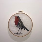 Meu projeto do curso: Pintar com linha: técnicas de ilustração têxtil. Embroider project by Daniela da Silva - 02.24.2021
