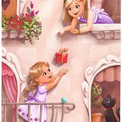 My project in  Creating Characters for Children's Stories with Procreate course. Un proyecto de Ilustración infantil de Sasha Milić - 24.02.2021