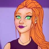 Half way done with the portraits final project! . Character Design project by Dane Swan - 02.25.2021