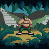 Mi Proyecto del curso: Animación de personajes en pixel art para videojuegos . Un proyecto de Pixel art de El Mister Señor Don Taco - 25.02.2021