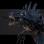 FanArt Sanguinario Fallout 4. Un proyecto de Modelado 3D de Óscar Foncubierta Martín - 05.06.2020