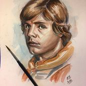 curso de retrato artistico con acuarela. Un progetto di Disegno di ritratti di jaume farre ferrer - 25.02.2021