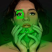 Green Lantern. Un proyecto de Ilustración digital de Renato Souza - 25.02.2021