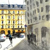 Wien. Un proyecto de Arquitectura, Arte urbano y Pintura a la acuarela de Adolfo Montilva Daboín - 20.08.2020