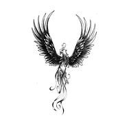 Fênix Ein Projekt aus dem Bereich Tattoodesign von Lilian Santos - 25.02.2021