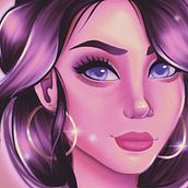 Meu projeto do curso: Retrato de personagens femininas com Procreate. Drawing, Digital Drawing, Traditional illustration, and Digital Illustration project by Daniela Barbosa - 02.25.2021