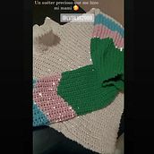 Mi Proyecto del curso: Crochet: crea prendas con una sola aguja. Crochet, Fashion Design, Fiber Arts, DIY, and Textile Design project by Luz Silva Ramirez - 02.23.2021
