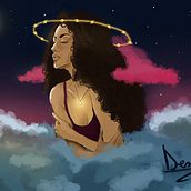 "Nebulosa", reinterpretation of @eleonora_ronchii shot. Check my instagram: @simone_de_nardi. Artistic Drawing, Creativit, Digital Drawing, and Digital Painting project by Simone De Nardi - 02.26.2021