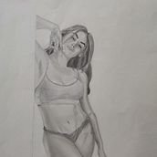 Mi Proyecto del curso: Dibujo realista de la figura humana. Figure Drawing project by shekhianmz - 02.26.2021