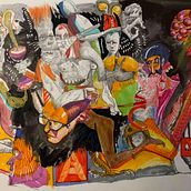 Cuaderno de notas, dibujos. Flujo constante.. Un progetto di Illustrazione con inchiostro di ossajulio - 27.02.2021